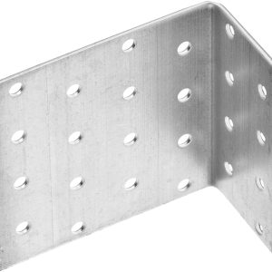 ЗУБР УКА-2.0, 80 x 80 x 40 x 2 мм, анкерный крепежный уголок (310226-080-080)