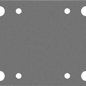 ЗУБР КП-2.0, 200 x 80 x 2 мм, цинк, крепежная пластина (310236-200-80)