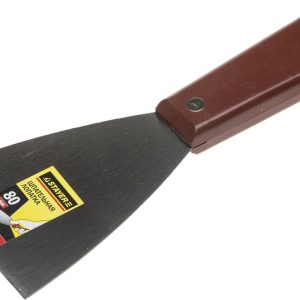 STAYER MAXFlat, 80 мм, пластиковая ручка, стальной, шпатель (1003-080)