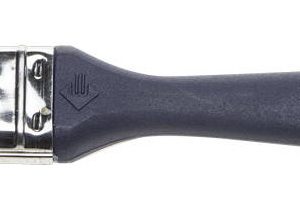 ЗУБР АКВА, КП-13, 25 мм, 1″, искусственная щетина, пластмассовая ручка, для высокотекучих ЛКМ, плоская кисть (4-01013-025) — изображение 1