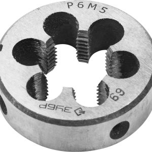 ЗУБР М20 x 1.5 мм, сталь Р6М5, плашка круглая машинно-ручная (4-28023-20-1.5)