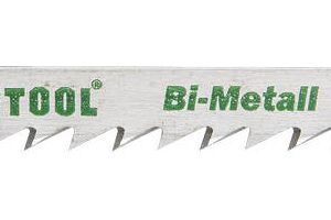 KRAFTOOL T144DF, EU-хвост., по дереву Bi-Met, шаг 4 мм, 75 мм, 2 шт, полотна для лобзика (159520-4)