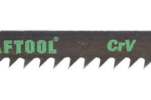 KRAFTOOL T111C, EU-хвост., по дереву, грубый рез, шаг 3 мм, 75 мм, 2 шт, полотна для лобзика (159531-3)