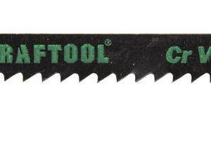 KRAFTOOL T119BO, EU-хвост., по дереву, пластику, фигурный рез, шаг 2 мм, 50 мм, 2 шт, полотна для лобзика (159536-2)
