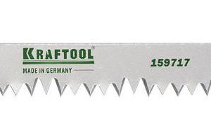 KRAFTOOL S1531L, по дереву, шаг 5-6.5 мм, 240 мм, полотно для сабельной пилы (159717)
