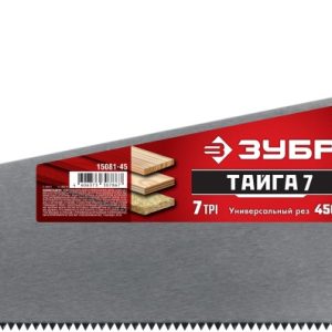 ЗУБР Тайга-7, 450 мм, универсальная ножовка (15081-45)