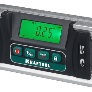 KRAFTOOL EXTREM, 0 - 360°, точность 0.05°, HOLD, IP67, электронный уровень-уклономер (34686)