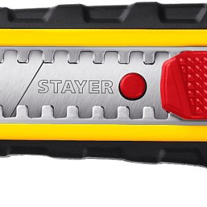 STAYER KS-18A, 18 мм, нож с автостопом, Professional (0916)