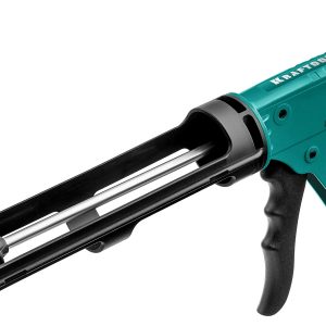 KRAFTOOL GRAND 2-in-1 310 мл, антикапельная система, скелетный пистолет для герметика (06674)