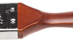 STAYER LASUR-LUX, 38 мм, 1.5″, смешанная щетина, деревянная ручка, для высокотекучих ЛКМ, плоская кисть (01051-038) — изображение 1