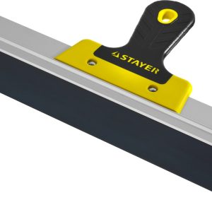 STAYER PROFlat, 350 мм, усиленная алюминиевая направляющая, двухкомпонентная ручка, анодированный, фасадный шпатель, Professional (10045-35)