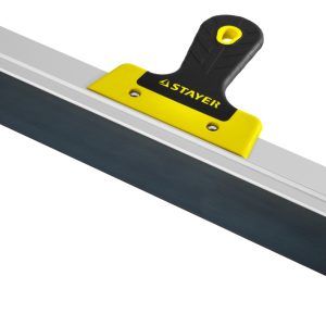 STAYER PROFlat, 470 мм, усиленная алюминиевая направляющая, двухкомпонентная ручка, анодированный, фасадный шпатель, Professional (10045-47) — изображение 1