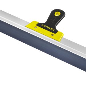 STAYER PROFlat, 600 мм, усиленная алюминиевая направляющая, двухкомпонентная ручка, анодированный, фасадный шпатель, Professional (10045-60) — изображение 1