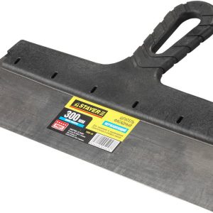 STAYER PROFlat, 300 мм, пластиковая ручка, нержавеющий фасадный шпатель, Professional (1008-30)
