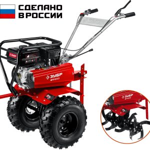 ЗУБР 7 л.с., усиленный мотоблок с понижающей передачей (МТУ-450)