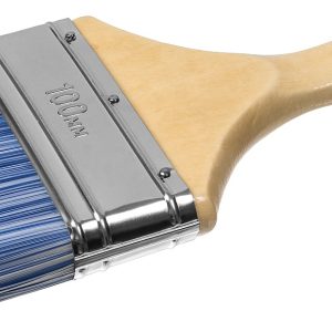 STAYER AQUA - EURO, 100 мм, 4″, искусственная щетина, деревянная ручка для воднодисперсионных и акриловых ЛКМ, плоская кисть (01062-100)