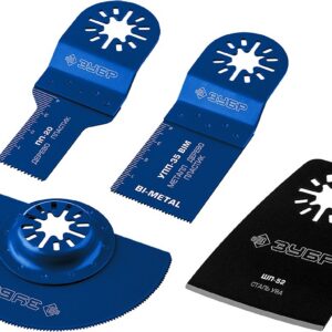 ЗУБР НР-4 UniLock, OIS-хвост., 4 предм., набор насадок для реноватора, Профессионал (15572)