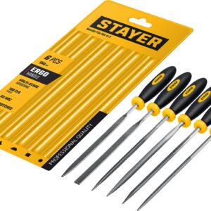 STAYER 150 мм, 6 предм., набор надфилей, Professional (16010-H6) — изображение 1