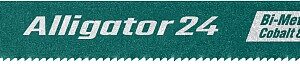 KRAFTOOL Alligator-24, 24 TPI, 300 мм, биметаллическое гибкое полотно по металлу (15942-24) — изображение 1