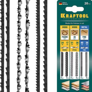 KRAFTOOL 130 мм, полотна для лобзика (15348-H20) — изображение 1