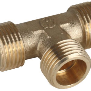GENERAL FITTINGS наружная резьба 1/2″, латунь, тройник (51054-1/2)