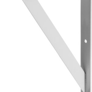STAYER 300 х 200 х 30 х 4 мм, белый, усиленный уголок-кронштейн (37422-1)