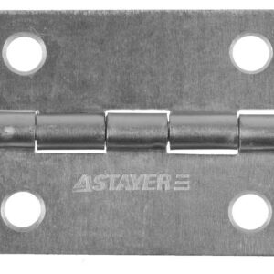 STAYER 50 x 38 х 1.25 мм, цвет белый цинк, карточная петля (37611-50-1) — изображение 1