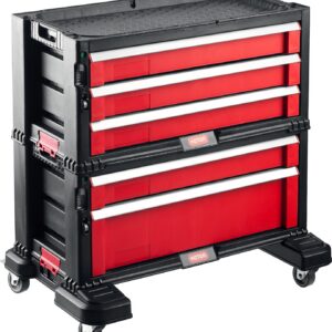 KETER DRAWER, 562 х 289 х 502 мм, (22″), пластиковый ящик с 5 выдвижными полками (38380-5)