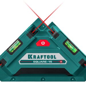 KRAFTOOL Square-15, лазерный угольник для кафеля (34705) — изображение 1