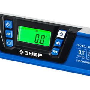 ЗУБР 400 мм, 0-90°, ±0,2°, уровень-уклономер, Профессионал (34286)