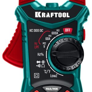 KRAFTOOL KC-300DC Цифровые токовые клещи (59830)