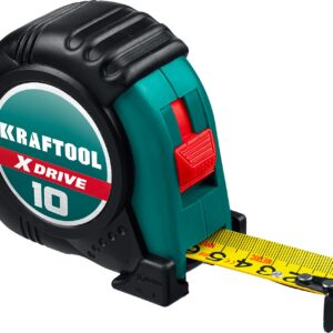 KRAFTOOL X-Drive, 10 м х 25 мм, рулетка (34122-10) — изображение 1