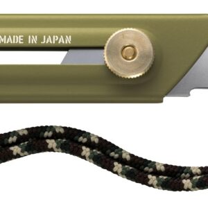 OLFA WORKS BK1 BUSHCRAFT KNIFE многоцелевой нож со сменным лезвием (OW-BK1-OD)