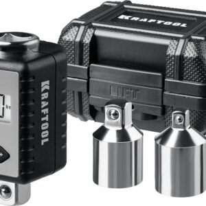 KRAFTOOL GRAND, 1/2″, 40 - 200 Н·м, динамометрический адаптер с переходниками (64044-200)