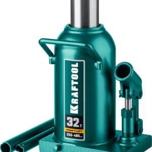 KRAFTOOL KRAFT-LIFT, 32 т, 255 - 405 мм, бутылочный гидравлический домкрат (43462-32)