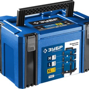 ЗУБР МОДУЛЬ-25, 440 х 310 х 250 мм, (17″), размер XL, пластиковый ящик для инструментов, Профессионал (38165-25) — изображение 1