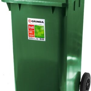 GRINDA МК-240, 240 л, 730 х 580 х 1060 мм, мусорный контейнер (3840-24)