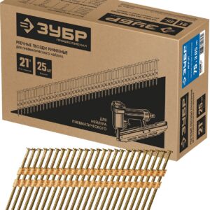ЗУБР SN21 75 х 3.05 мм, реечные гвозди рифленые, 2500 шт (305392-75)