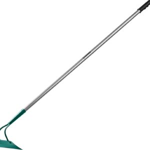 GRINDA PH-215 ALU, 215 х 65 х 1465 мм, трапециевидный профиль, углеродистая сталь, антикор. покрытие, алюминиевый черенок, мотыга, PROLine (39595) — изображение 1