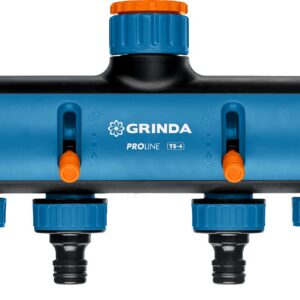 GRINDA TS-4, 3/4″ - 1″, четырехканальный, с внутренней резьбой, поливочные распределители, PROLine (8-426313)