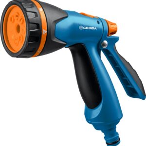 GRINDA B-8, 8 режимов, курок сзади, двухкомпонентный, поливочный пистолет, PROLine (429110) — изображение 1