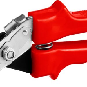 GRINDA G-35, 200 мм, закаленные лезвия, тефлоновое покрытие, пластиковые рукоятки, плоскостной секатор (40212) — изображение 1