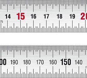 ЗУБР Про-30, длина 0.30 м, усиленная нержавеющая линейка, Профессионал (34280-030)