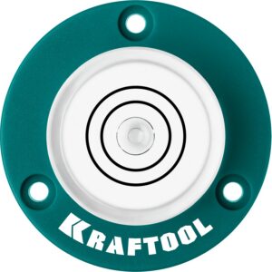 KRAFTOOL BULL'S EYE (БЫЧИЙ ГЛАЗ), d 49 мм, поверхностный магнитный уровень (34789) — изображение 1