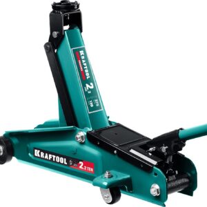 KRAFTOOL RIGID, 2.2 т, 130 - 375 мм, подкатной домкрат с увеличенным подъемом (43452-2) — изображение 1