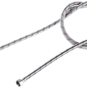STAYER 1/2″, 2 м, гайка-гайка, гибкая подводка для воды, Professional (51015-G/G-200)
