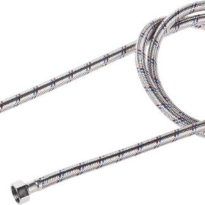 STAYER 1/2″, 2 м, гайка-штуцер, гибкая подводка для воды, Professional (51015-G/S-200)