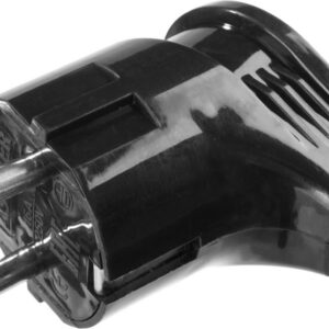 STAYER MAXElectro, черная, 16 А/220 В, 1300 Вт, угловая вилка (55161-B) — изображение 1
