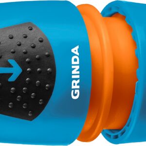 GRINDA TU, 1/2″ - 3/4″, пластиковый с TPR, универсальный, для шланга, быстросъемный соединитель, PROLine (8-426225) — изображение 1