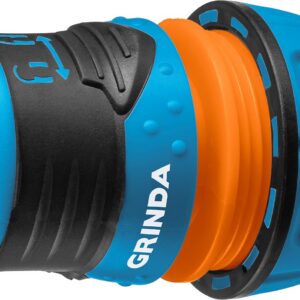 GRINDA TL-34, 3/4″, запирающим механизмом, пластиковый с TPR, для шланга, быстросъемный соединитель, PROLine (8-426428)